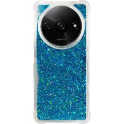 Vivid Liquid Glitter Case Redmi A3 Blue
