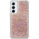 Vivid Liquid Glitter Case Samsung Galaxy A05s Rose Gold