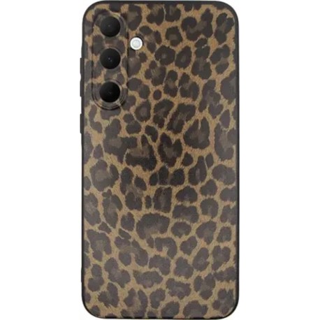Vivid Silicone Case Samsung Galaxy A35 5G Leopard Yellow