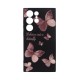 Vivid Silicone Case Samsung Galaxy S24 Ultra Butterfly Black/Pink