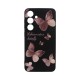 Vivid Silicone Case Samsung Galaxy S24+ Butterfly Black/Pink