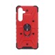 Vivid Ring Rugged Armor Case Samsung Galaxy S24+ Red