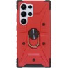 Vivid Ring Rugged Armor Case Samsung Galaxy S24 Ultra Red