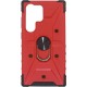 Vivid Ring Rugged Armor Case Samsung Galaxy S24 Ultra Red