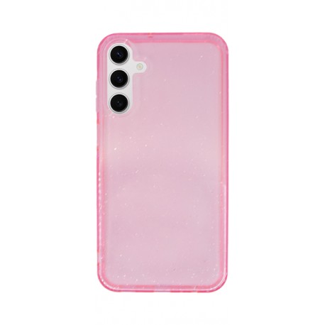 Vivid Silicone Anti-Scratch Glitter Case Samsung Galaxy A55 5G Pink