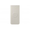 Samsung Fast External Wireless Battery Pack 25W Type C 10.000mAh Beige