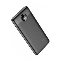 Charmast Powerbank 10000mAh PD 20W LED Screen Display Black
