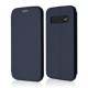 OKKES Book Case Osaka Samsung Galaxy S10 Plus - Blue