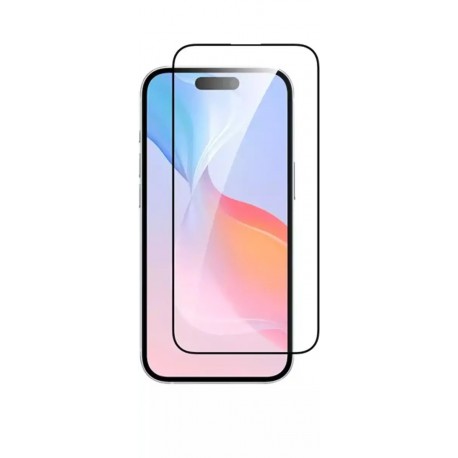 Vivid Full Face Tempered Glass Apple iPhone 16 Black