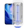 Vivid Full Face Privacy Tempered Glass W/Applicator Apple iPhone 16 Pro Black