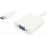 POWERTECH αντάπτορας USB Type-C σε VGA PTH-034, Full HD, Λευκό