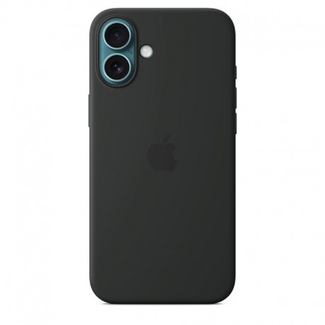 Apple iPhone 16 Plus Silicone Case with MagSafe Black