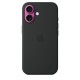 Apple iPhone 16 Plus Silicone Case with MagSafe Black