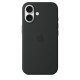 Apple iPhone 16 Plus Silicone Case with MagSafe Black