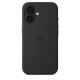 Apple iPhone 16 Plus Silicone Case with MagSafe Black