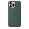 Apple iPhone 16 Pro Max Silicone Case with MagSafe Lake Green