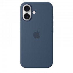 Apple iPhone 16 Silicone Case with MagSafe Denim