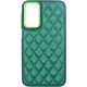 Vivid Diamond Shape PU Leather Case Samsung Galaxy A15 4G/5G Green