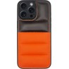 Vivid Puffer Back Cover Apple iPhone 15 Pro Max Orange/Black