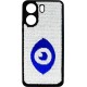 Vivid Sequin Case Redmi 13C Silver/Blue