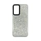 Vivid Glitter Shine Case Samsung Galaxy A25 5G Silver