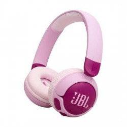 JBL Junior 320BT On-Ear Bluetooth Kids Headphones Purple Pink
