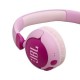 JBL Junior 320BT On-Ear Bluetooth Kids Headphones Purple Pink
