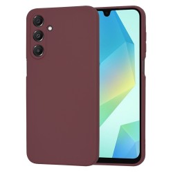 Techsuit SoftFlex Silicone Cover Samsung Galaxy A16 - Plum Red