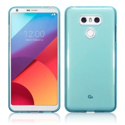 Terrapin Ημιδιάφανη Θήκη Σιλικόνης LG G6 - Blue