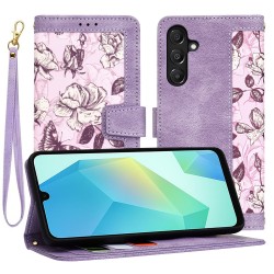 Techsuit FlipCraft Book Case Samsung Galaxy A16 - Mysterious Purple