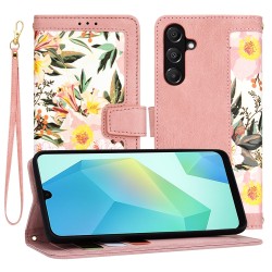 Techsuit FlipCraft Book Case Samsung Galaxy A16 - Sweetheart Pink
