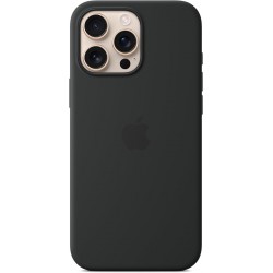 Apple iPhone 16 Pro Max Silicone Case with MagSafe Black
