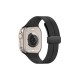 Techsuit Watchband (W011) Apple Watch 1/2/3/4/5/6/7/8/9/10/SE/SE 2/Ultra/Ultra 2 (42/44/45/46/49mm) - Black