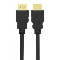 POWERTECH καλώδιο HDMI CAB-H175 με Ethernet, 4K/60Hz, 18 Gbps, 2m, μαύρο