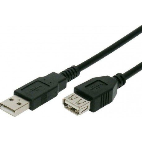 POWERTECH καλώδιο προέκτασης USB CAB-U012, 480Mbps, 3m, μαύρο