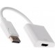 POWERTECH αντάπτορας DisplayPort σε HDMI CAB-DP004, 0.20m, λευκός