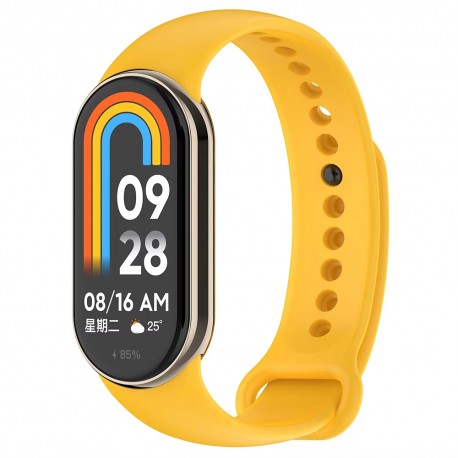 Techsuit Watchband (W014) - Xiaomi Mi Band 8 / 8 NFC / 9 / 9 NFC - Yellow