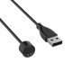 Techsuit Charging Cable (TXC1) - for Xiaomi Mi Band 5/6/7, USB, 3.5W, 1m - Black