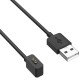 Techsuit Charging Cable (TXC3) - for Xiaomi Mi Band 8/8 Pro/Redmi Watch 3 Lite, USB, 3.5W, 1m - Black