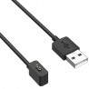 Techsuit Charging Cable (TXC3) - for Xiaomi Mi Band 8/8 Pro/Redmi Watch 3 Lite, USB, 3.5W, 1m - Black