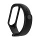 Techsuit Watchband (W013) - Xiaomi Mi Band 5 / 5 NFC / 6 / 6 NFC / 7 - Black
