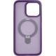 Vivid Magsafe Ring Stand PC Case Apple iPhone 15 Purple