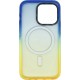 Vivid Magsafe Silicone Case Apple iPhone 15 Pro Blue/Orange