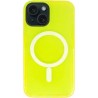 Vivid Magsafe Silicone Case Apple iPhone 13 Yellow