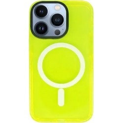 Vivid Magsafe Silicone Case Apple iPhone 13 Pro Yellow