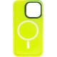 Vivid Magsafe Silicone Case Apple iPhone 13 Pro Yellow