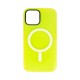 Vivid Magsafe Silicone Case Apple iPhone 14 Yellow