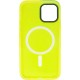 Vivid Magsafe Silicone Case Apple iPhone 15 Yellow