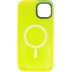 Vivid Magsafe Silicone Case Apple iPhone 15 Plus Yellow