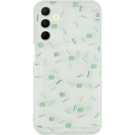 Vivid TPU Case Samsung Galaxy A15 4G/5G Clear/Multicolor Shapes